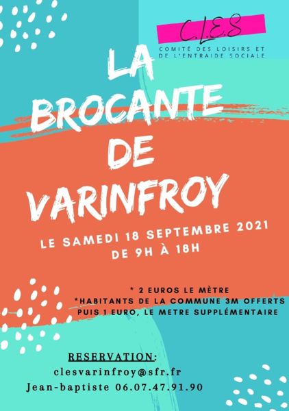 Brocante à Varinfroy 18-09