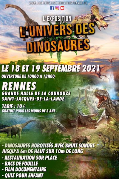 Exposition « l’univers des dinosaures »
