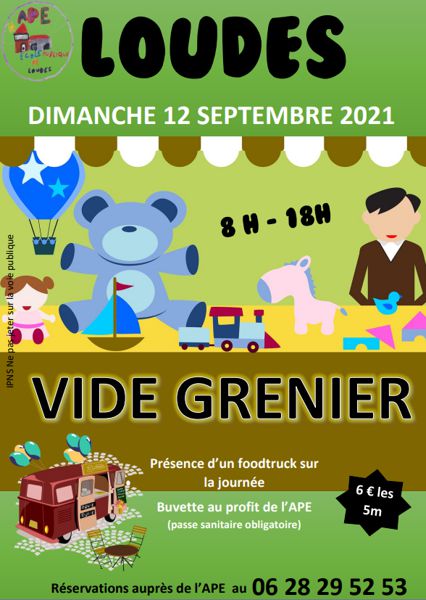 Vide Grenier LOUDES 12 Septembre 2021