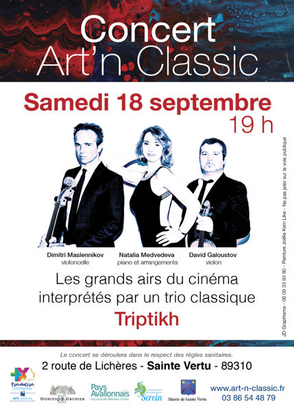 Concert Art’n Classic à Sainte Vertu