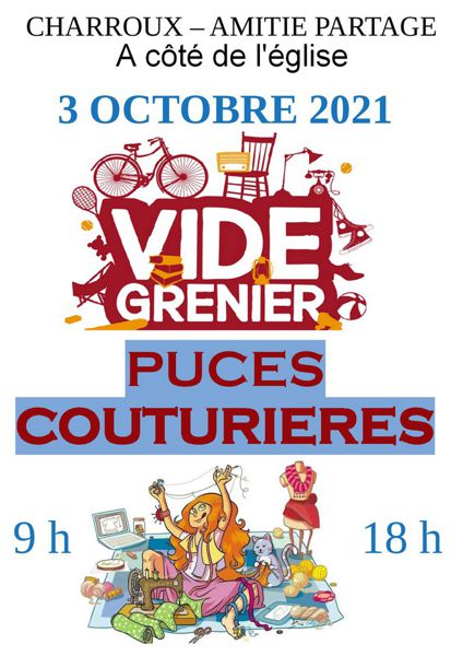 Puces couturières - Vide grenier