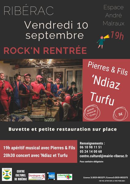 Concert Rock'n Rentrée