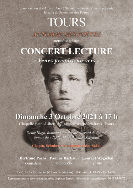 Concert-lecture - Venez prendre un vers (L'Automne des poètes)