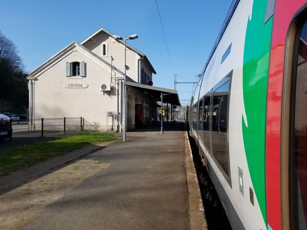 Visite guidée en train