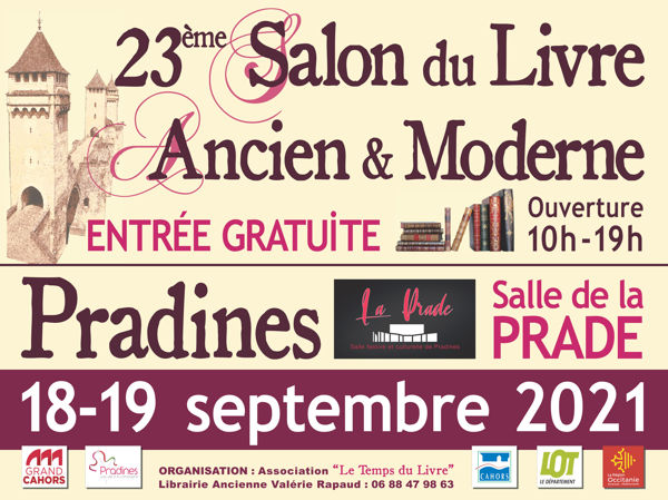 23e Salon du Livre Ancien et Moderne de Cahors