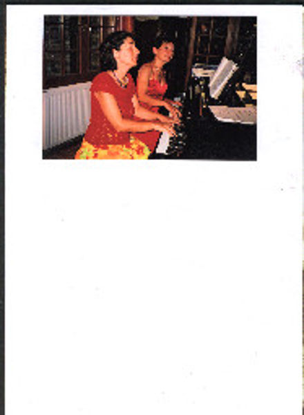 Récital de piano à quatre mains .Chantal et Gisèle Andranian . Compositrices Romantiques .