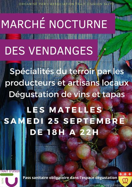 Marché nocturne des vendanges