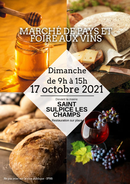 Marché de pays et foire aux vins