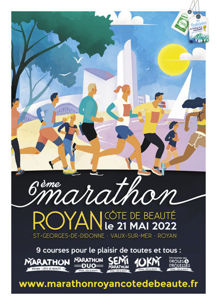 6ème édition Marathon Royan Côte de Beauté