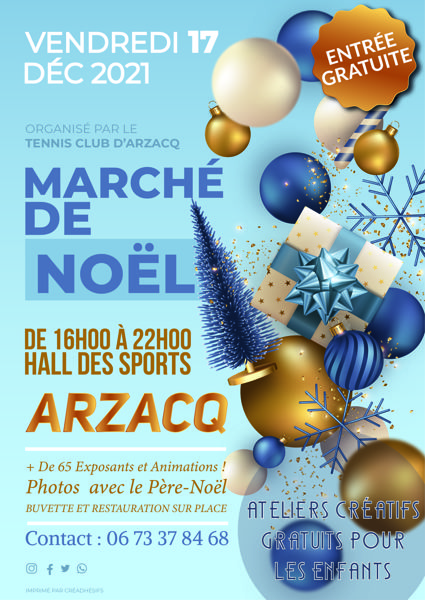 Marché de Noël Arzacq 2021