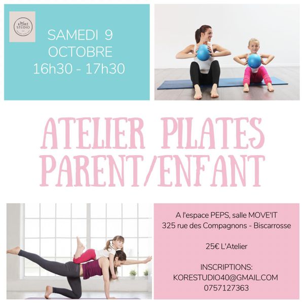Atelier Pilates parent/enfant