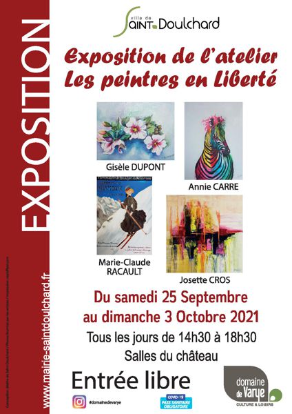 Exposition de l'atelier Les Peintres en Liberté