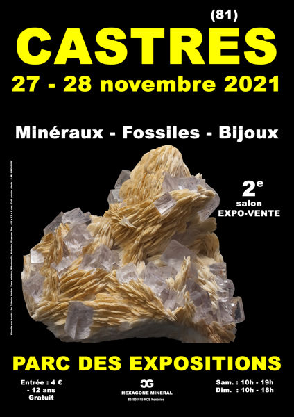 2e SALON MINERAUX FOSSILES BIJOUX de CASTRES