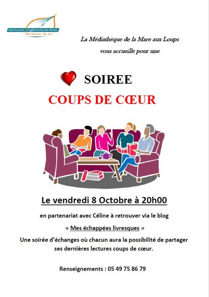 Soirée lectures coups de coeur