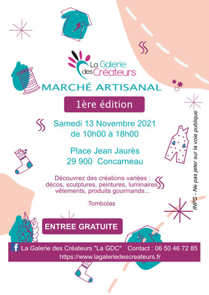 Marché artisanal de Concarneau