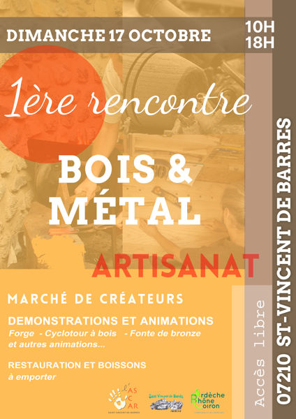 1e Rencontre : Bois et Métal