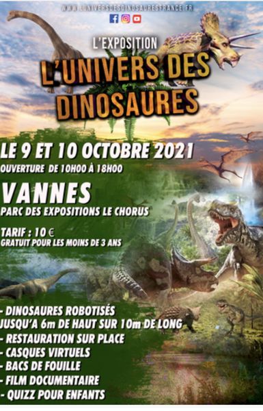 L’EXPOSITION - L’UNIVERS DES DINOSAURES