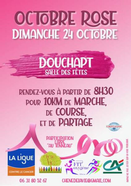 Marche/ course octobre Rose