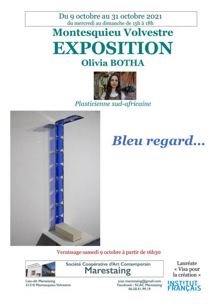Exposition : Bleu regard...