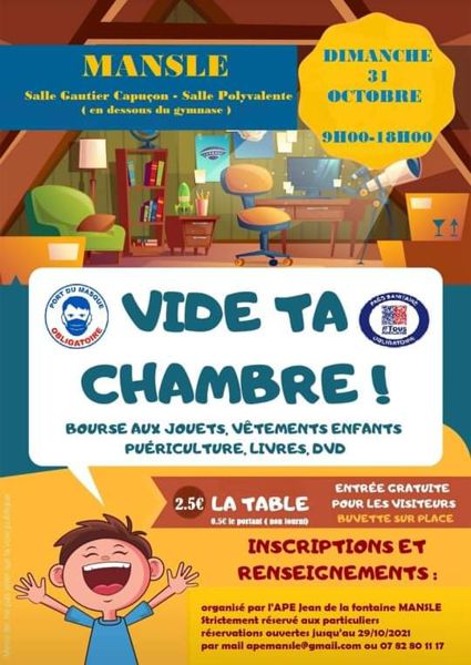 Vide ta chambre