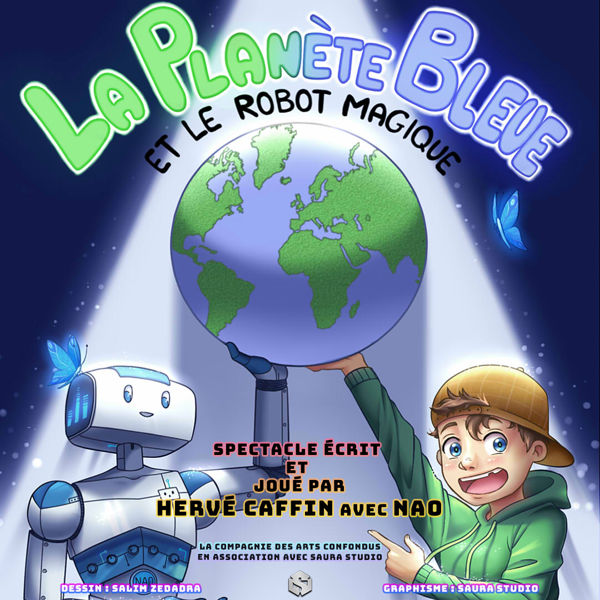 La planète bleue et le robot magique