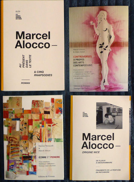 Présentations et dédicaces par les auteurs Marcel Alocco, Alain Amiel, Martine Monacelli, Jacques Simonelli