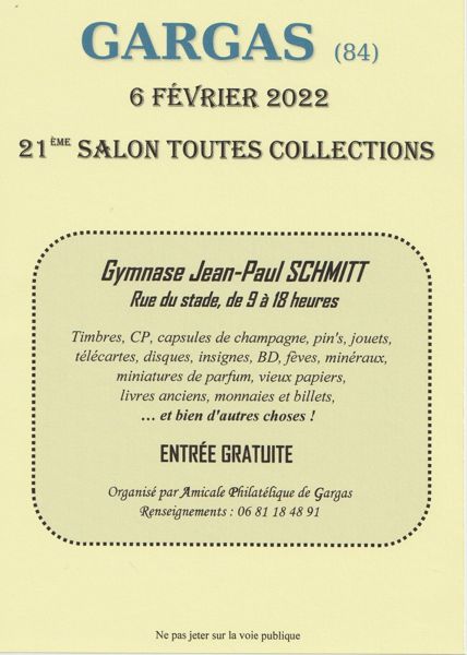 21éme salon toutes collections