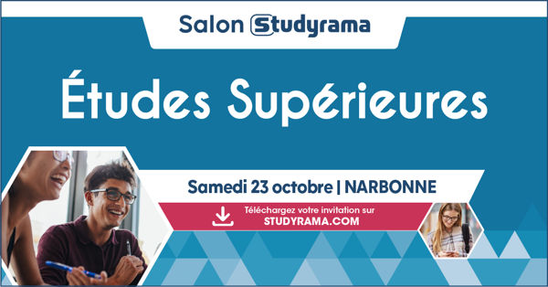 Studyrama - Salon des Etudes Supérieures de Narbonne, le 23 octobre