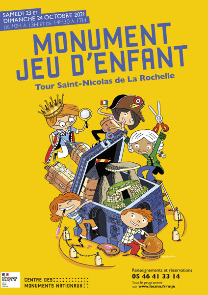 Monument jeu d'enfant : le challenge tour