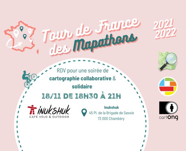 Tour de France des mapathons - Chambéry