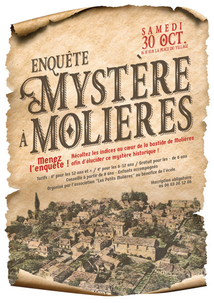 Enquête : Mystère à Molières