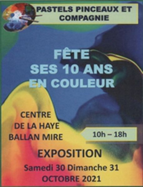 pastels pinceaux et compagnie fête ses 10 ans