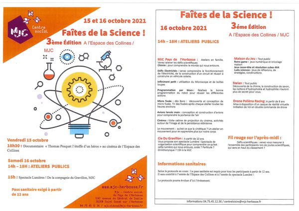 fete de la science