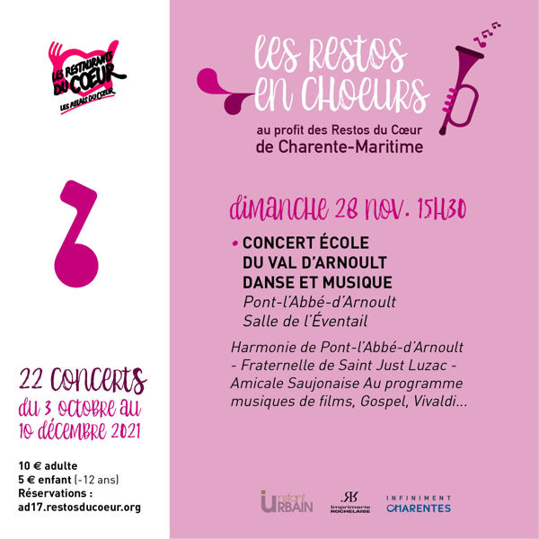 Concert Ecole du Val d'Arnoult Danse et Musique