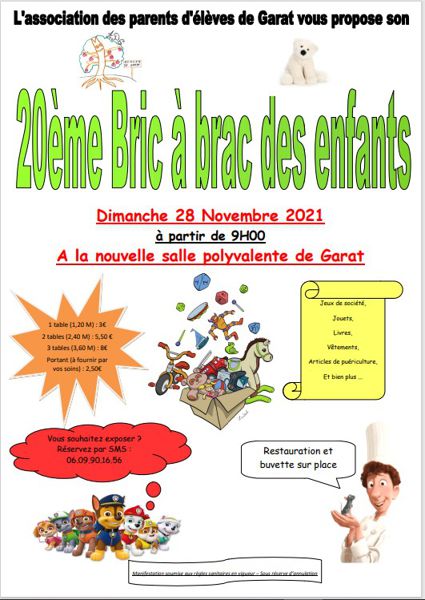 20 ème Bric à brac des enfants