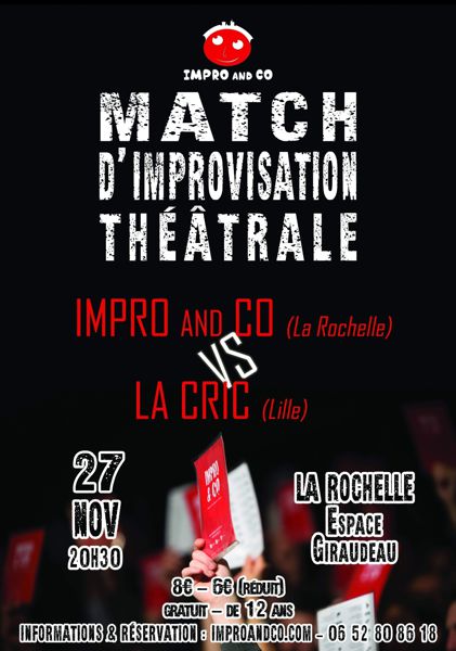 Match d'improvisation la Rochelle /Lille