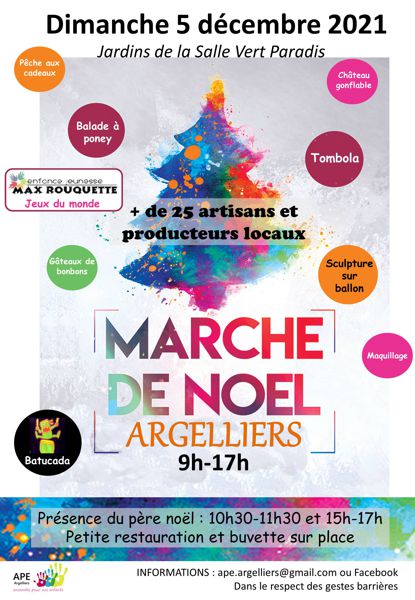 Marché de noel d'Argelliers