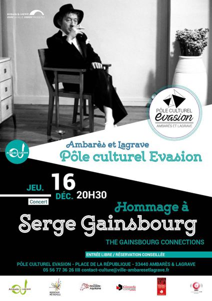 « Hommage à Serge Gainsbourg » par The Gainsbourg Connections