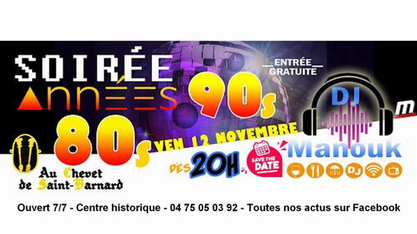 Soirée années 80s 90s