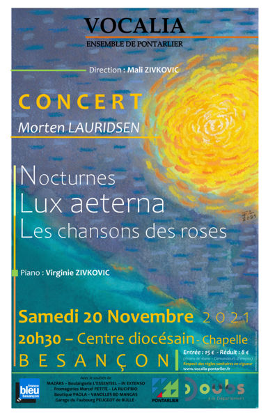 Vocalia chante Morten Lauridson