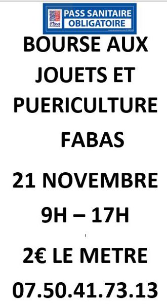 Bourse aux jouets et puericulture