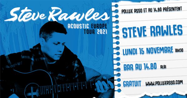 Steve Rawles en concert