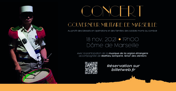 Concert caritatif du Gouverneur Militaire de Marseille