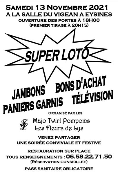 SUPER LOTO DES MAJORETTES