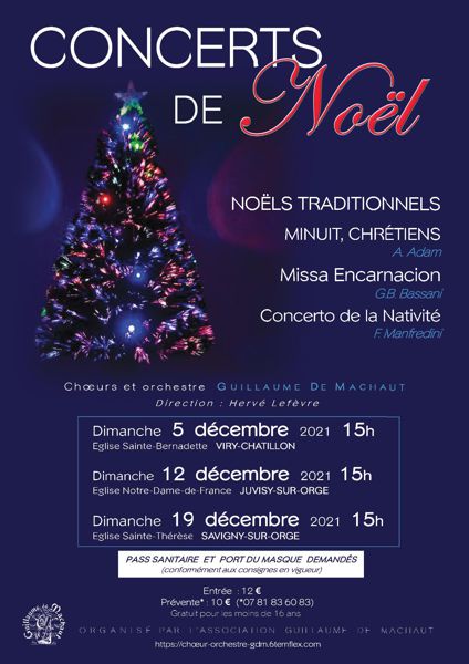 CONCERTS DE NOEL