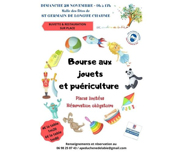 Bourse aux jouets et puériculture