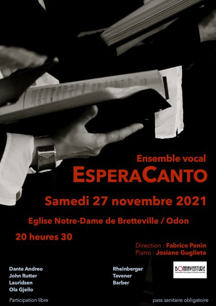 Concert - Ensemble Vocal- EsperaCaanto