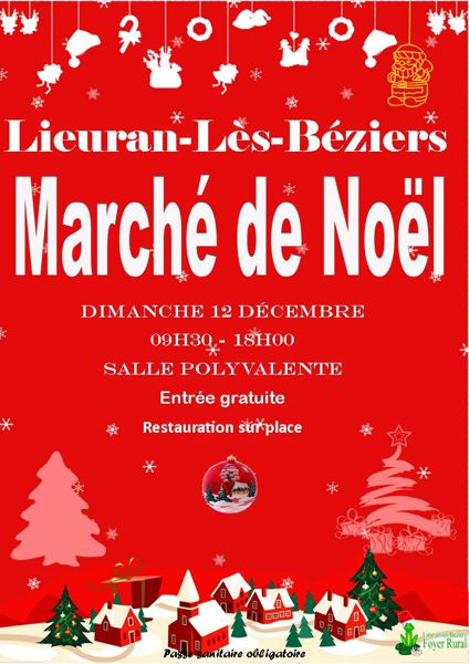 MARCHE DE NOEL POUR LA 9ème ANNEE