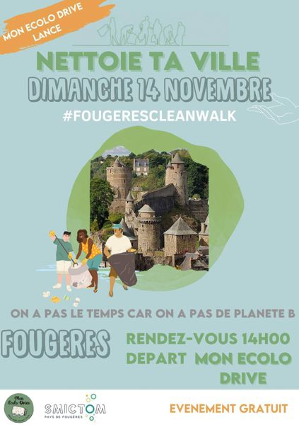Nettoie ta Ville - Fougères Clean walk
