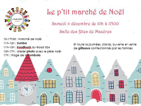 P'tit marché de Noël de l'APE La Ronde Ecolière